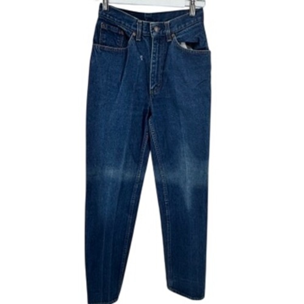 Levi's 505 Jeans Womens 8 Blue Vintage High Waisted Tapered Leg Made USA 18505